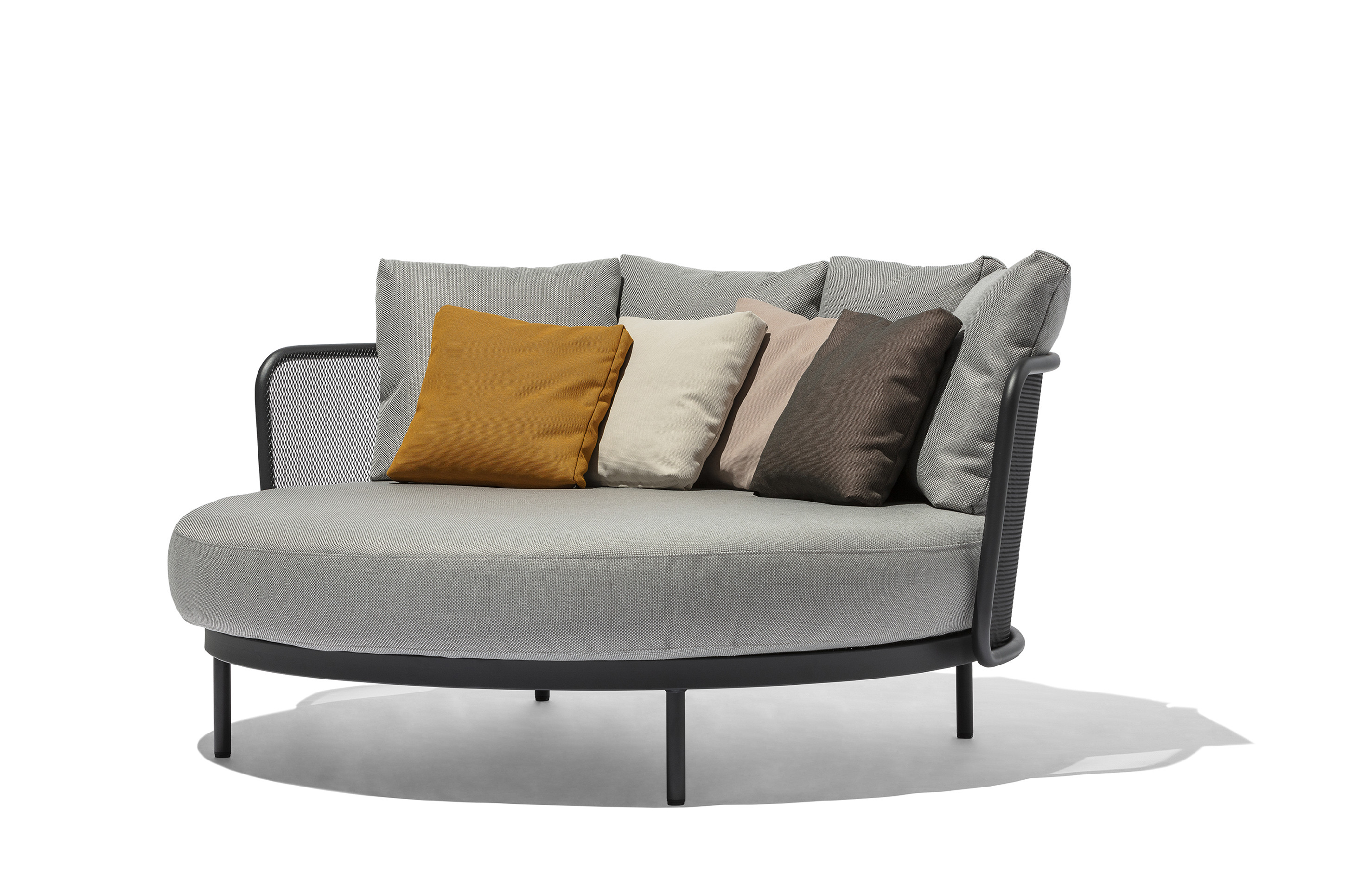 Venkovní postel Daybed "Baza Round" Todus CENOVÁ KATEGORIE: LÁTKA KAT. A
