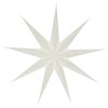 Papírová vánoční hvězda Hoshi Ø 90 cm "Off White" OYOY