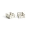 Úložné boxy Colour Crate X Small "Off White" - 2 kusy HAY
