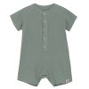 Dětský mušelínový overal s krátkým rukávem "Desert Sage" HUTTEliHUT
