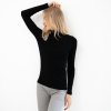 Dámský merino rolák Vakrast "Black" Minimalisma