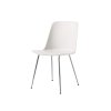 Židle Rely HW6 "Chrome / White" &Tradition