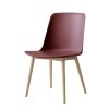 Židle Rely Oak "HW71 Red Brown - HW74" &Tradition