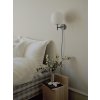Nástěnná lampa Lantern Medium "Black / White Opal" New Works