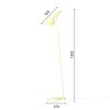 Stojací lampa AJ "Soft Lemon" Louis Poulsen