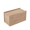 Dřevěný úložný box Storage "Oak-White" MOEBE2