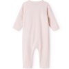 Zavinovací overal pro miminka Rula v růžové barvě - pohled zezadu