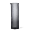 Skleněný džbán Ripple "Smoked Grey" ferm LIVING