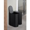 Odpadkový koš Enkel "Black" ferm LIVING