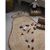 Koberec Jute Pear "Natural" ferm LIVING