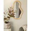 Nástěnné zrcadlo Pond Medium "Rattan" ferm LIVING