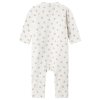 Krémový zavinovací overal pro miminka Rula "Little Sakura" MarMar - pohled zezadu.