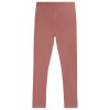 Dětské legíny z modalu a organické bavlny v růžové barvě od Huttelihut - zadní pohled