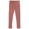 Dětské legíny z modalu a organické bavlny v růžové barvě od Huttelihut