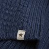 Dětský merino nákrčník v tmavě modré barvě od Huttelihut