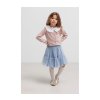 Dívčí tylová sukně v modré barvě s délkou nad kolena od značky MarMar