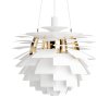 Závěsné svítidlo PH Artichoke Ø 60 cm "Soft White / Brass" Louis Poulsen
