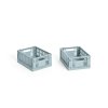 Úložné boxy Colour Crate X Small v modré barvě od HAY