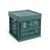 Víko boxu Colour Crate Plastic "Cube / Medium Square" HAY