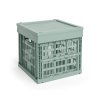 Víko boxu Colour Crate Plastic "Cube / Medium Square" HAY