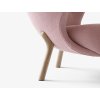 Křeslo Little Petra VB1 "Oak / Ecriture 0640" &Tradition - růžová
