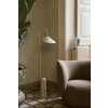 tojací lampa Arum "Cashmere" ferm LIVING v obývacím pokoji u sedačky