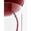 146090A182 146094 Topan Table Lamp VP13Stolní lampa VP13 Topan s kulatým stínidlem v červené barvě na průhledném akrylovém podstavci od &Tradition v kuchyni
