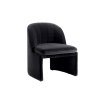 Klubové křeslo Loafer SC107 v černém provedení od &Tradition