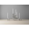 Modulární svícen STOFF Nagel v chromovém provedení