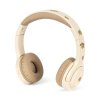 Bezdrátová dětská sluchátka v růžové barvě se vzorem citronků od Konges Sløjd