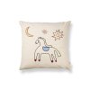 Roztomilý dětský bavlněný polštář s výšivkou koníka od ferm LIVING