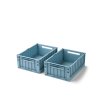 Úložné boxy Weston M "Beach Blue" - 2 kusy Liewood
