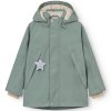 Dětská zateplená nepromokavá bunda v zeleno-modré barvě od Mini A Ture