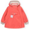 Dětská zateplená nepromokavá bunda Matwai od Mini A Ture v korálově červené barvě