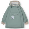 Dětská nepromokavá bunda Matwai od Mini A Ture v zelené barvě
