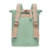 Nepromokavý dětský batůžek s nastavitelnými popruhy v zeleno-modré barvě od Mini A Ture
