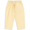 Dětské kalhoty ve žluté barvě se střihem Chino od Konges Sløjd