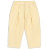 Dětské kalhoty ve žluté barvě se střihem Chino od Konges Sløjd