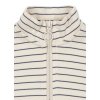 Dětská mikina s námořnickými proužky a polovičním zipem od Konges Sløjd