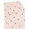 Dětské bavlněné šortky s modrými puntíčky s gumou v pase od Konges Sløjd