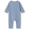 Modrý overal z modalu pro miminka se zapínáním na patentky po celé délce od MarMar