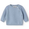 Bavlněný modrý svetřík pro miminka s knoflíčky od MarMar