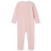 Dětský overal z modalu v růžové barvě se zapínáním na zip od MarMar