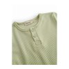 Dětské modalové triko s krátkým rukávem a knoflíčky v zelené barvě do MarMar