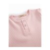 Dětské modalové triko s krátkým rukávem a knoflíčky v růžové barvě od MarMar