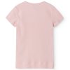 Dětské modalové triko s krátkým rukávem a knoflíčky v růžové barvě od MarMar