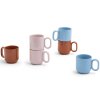 Kolekce Barro - sada 2 hrnků v mnoha barvených provedeních