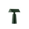 Přenosná lampa Caret z lakované oceli v zelené barvě od &Tradition