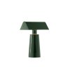 Přenosná lampa Caret z lakované oceli v zelené barvě od &Tradition