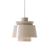 Závěsné svítidlo Utzon v béžové barvě od &Tradition